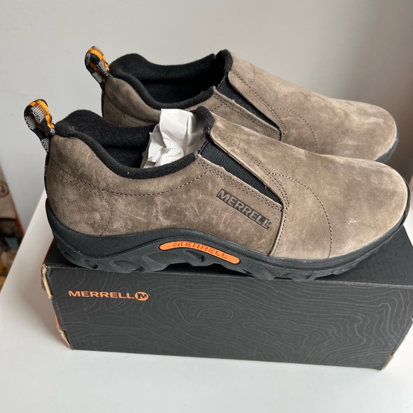Merrell Jungle Moc Size 5 youth, Gunsmoke, New with Box - Picture 1 of 7
